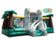 Dinosaur Jurassic Themed Inflatable Bounce House Combo Adventure Amusement Playground